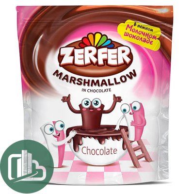 Яшкино Маршмеллоу Zerfer 80гр 1/24 Клубника Сливки