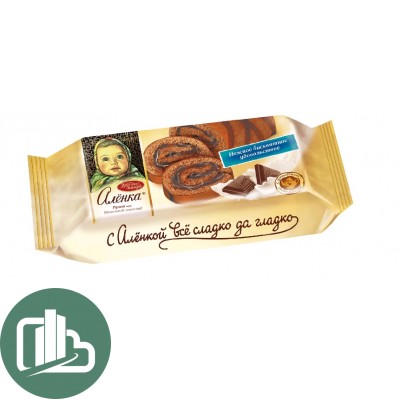 Рулет 200гр Алёнка молочный шоколад 1/15
