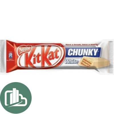 Кит - Кат 40гр CHUNKY Белый 1/36