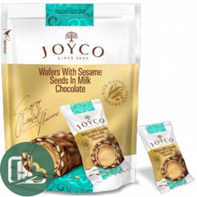 Панда КОНФЕТЫ JoyCo Ваф. с семенами кунжута в шоколаде 80гр 1/40