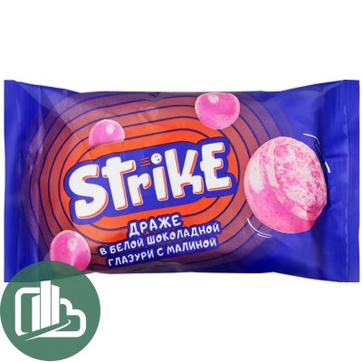 Яшкино STRIKE 40гр Драже Миндаль Малина Черника 1/16 (12)