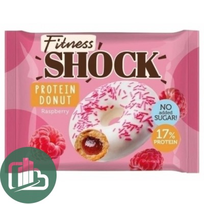 Брауни FitnesSHOCK с малиновой нач. 70гр 1/9