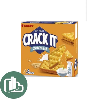 Печенье ORION CRACK IT Сливочный  20гр 1/8 (10)
