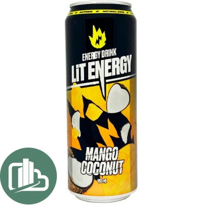 Лит Энерджи (MANGO COCONUT) 0,5л 1/24 (Манго Кокос)