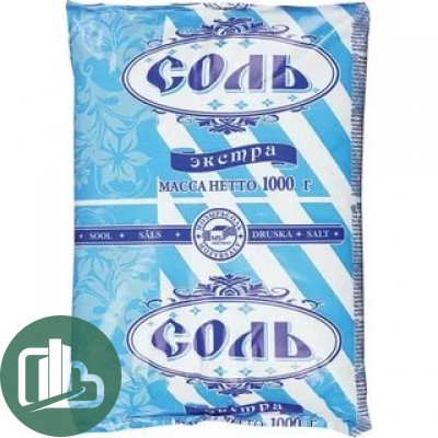 Соль Полесье Экстра 1кг 1/12