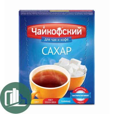Чайкофский сахар-рафинад 1000гр 1/20