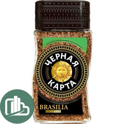 Черная Карта Brasilia 95гр 1/12