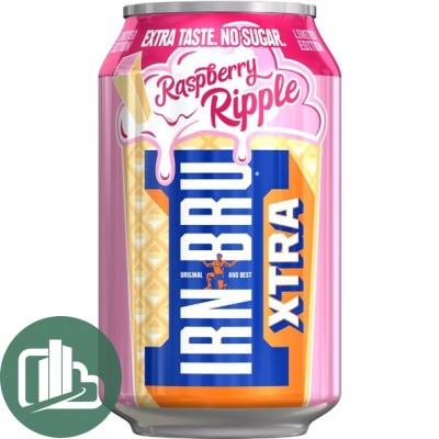АйрнБрю IRN BRU Raspberry Ripple 330мл 1/24 ж/б