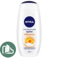 Nivea гел для душа крем и абрикос 250мл 