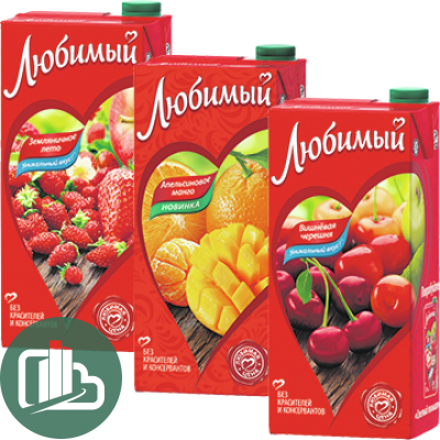 Любимый сад 0,95л Ассорти 1/12