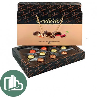 Двойная Бежевая (конфеты) 320гр 1/4 Кутюрье
