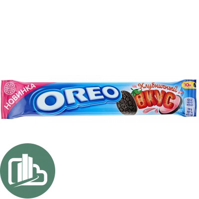 Печенье  OREO 95гр Клубника 1/28