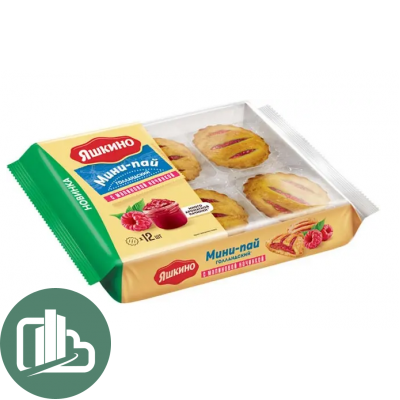 Яшкино Мини-пай с малиновой начинкой Голландский 360гр 1/10