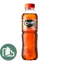 Чёрный чай STOM 1,5л со вкусом персика 1/6