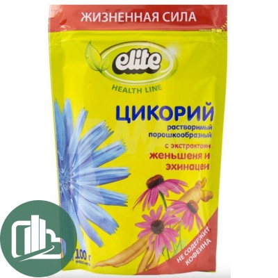 Цикорий Элит Продукт 100гр 1/18 Женьшень