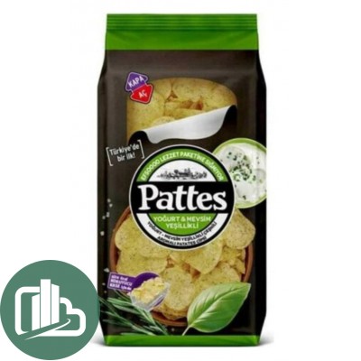 Чипсы PATTES Йогурт 100гр 1/24