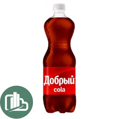 Добрый Газ 1л Кола 1/12 пэт