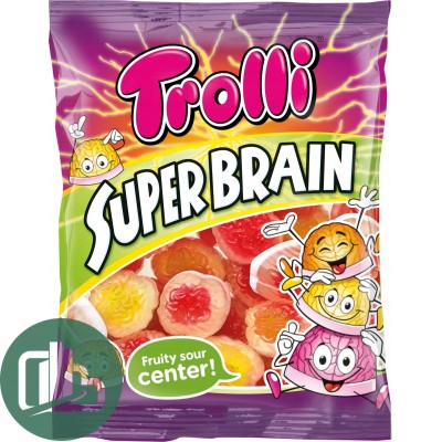 Мармелад Тролли Супер Брэйн (Super Brain) 100гр 1/30