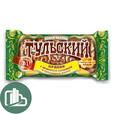 Пряник Тульский 140гр 1/22 Лимон и Мята