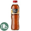 STOM Черный чай 0,5л Персик 1/12