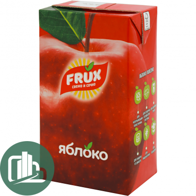 СОКИ FRUX Яблоко 1л 1/12
