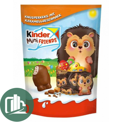 Киндер мини конфеты Друзья ёжик 122гр 1/26