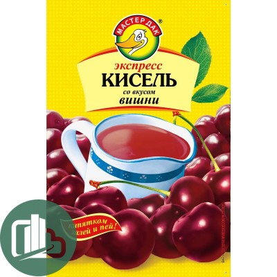 Мастер Дак кисель вишни 30гр 1/50