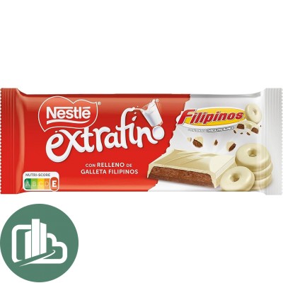 Шоколад Нестле Nestle Extrafino Белый шоколад Filipinos 84гр 1/22