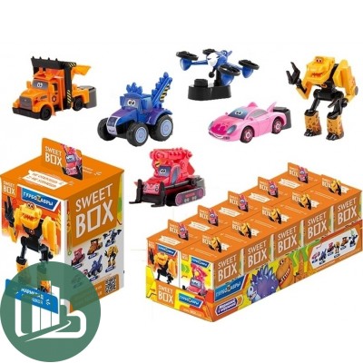 СВИТБОКС Турбозавры  мармелад с игр. 10гр 1/12