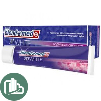 Зубная паста Blend a Med 3D White бодрящая свежесть 100мл
