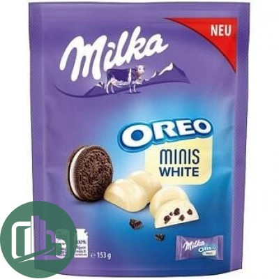 Милка Орео белый minis WHlTE 153г 1/10