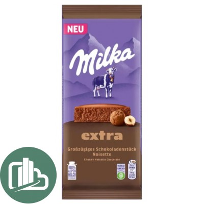 Милка 190гр НУССЕТ 1/15 (Импорт)