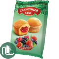 Кекс Мини-маффины Ковис 200гр Ягодное ассорти 1/12