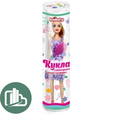 Игрушка с конфетами Кукла