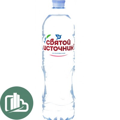Святой источник 1л б/газ 1/12