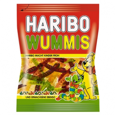 Харибо Жевательный мармелад HARIBO Червяки Вуммис 70гр 1/40