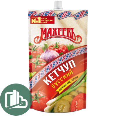 Махеевъ Кетчуп Русский 300гр 1/16 дой-пак