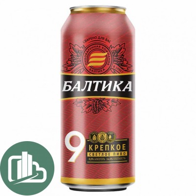 Балтика пиво №9 0,9л ж/б 1/12