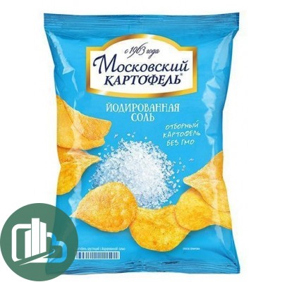 Московская картошка 70гр с солью 1/12