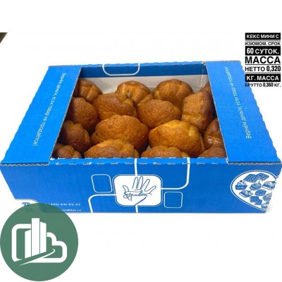 Печенье Сдоба  Фигурная с изюмом 320гр 1/8 (ООО ПРИВЕТ)