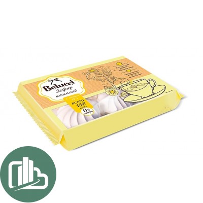 Яшкино Зефир Belucci 260гр ванильный 1/6