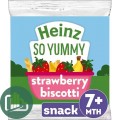 Печенье Heinz клубничный бискивит 60гр 1/6