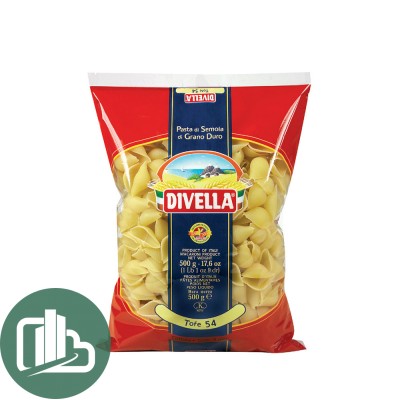 Divella тофе/ракушки 500гр 1/24