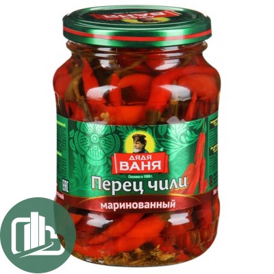 Дядя Ваня Перец Чили маринованный 340гр 1/12