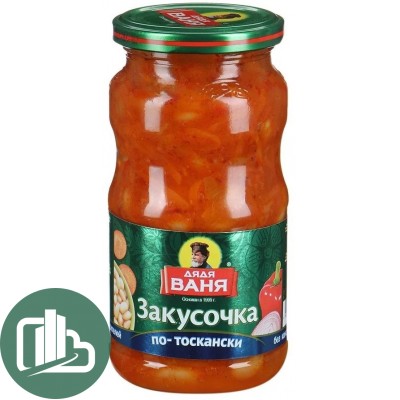 Дядя Ваня Закуска По-Тоскански 370гр 1/12