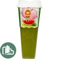 Напиток с трубочкой Zhenchun со вкусом Арбуза и Дыни 560мл 1/15