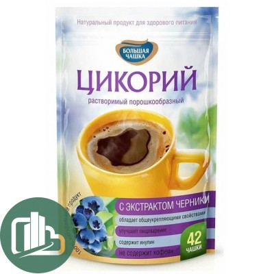 Цикорий 85гр Черника 1/12 Большая Чашка