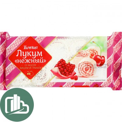 Рахат-Лукум  Тимоша со вкусом граната 250гр 1/12