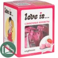 Жевательные конфеты Love is асс. Клубника 105г 1/24