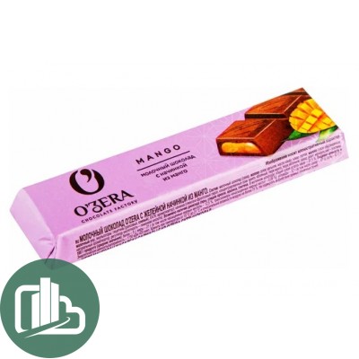 Яшкино Шоколад молочный OZera Манго 50гр 1/30